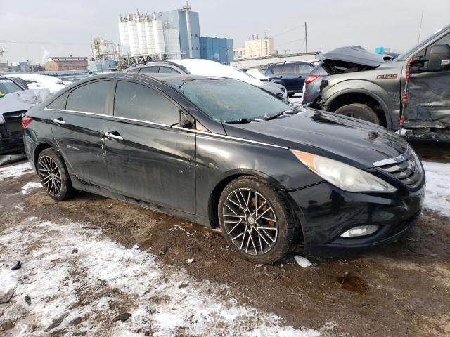 5NPEC4AC0BH228244 - 2011 HYUNDAI SONATA SE BLACK photo 4