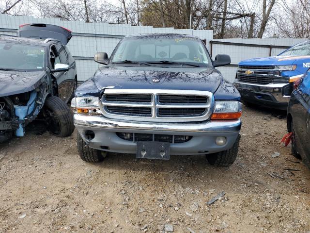 1B7HG2AN11S238840 - 2001 DODGE DAKOTA QUA BLUE photo 5