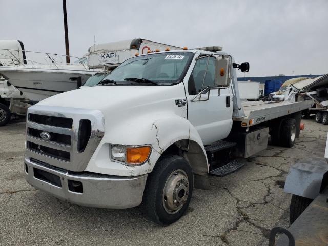 3FRNF65F66V350790 - 2006 FORD F650 SUPER DUTY WHITE photo 2