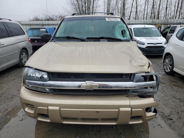 1GNDT13S752326263 - 2005 CHEVROLET TRAILBLAZE LS GOLD photo 5