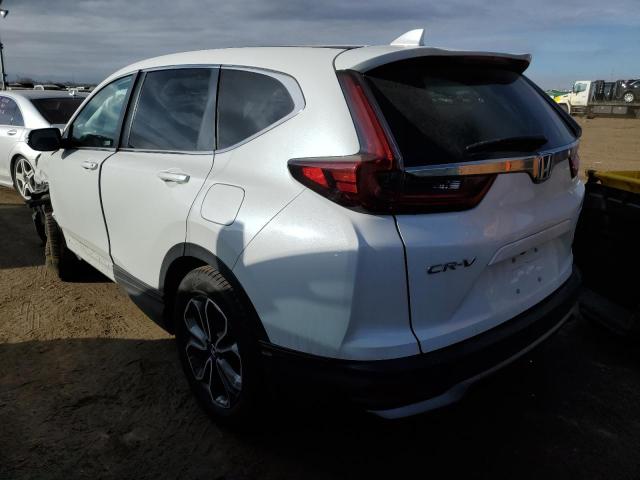 7FARW2H85LE015907 - 2020 HONDA CR-V EXL WHITE photo 2