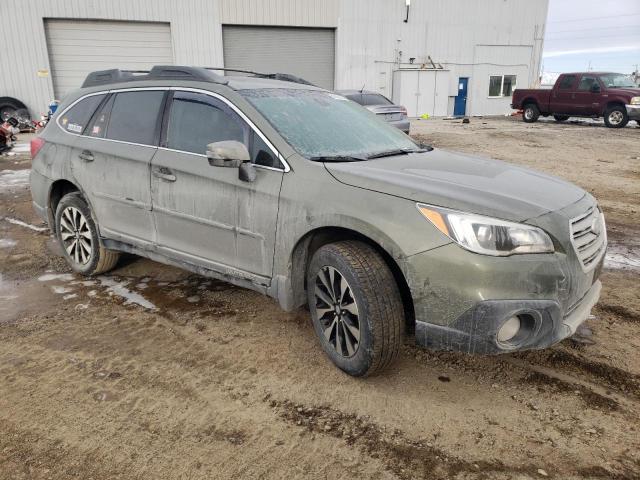 4S4BSANC0H3302955 - 2017 SUBARU OUTBACK 2.5I LIMITED GREEN photo 4