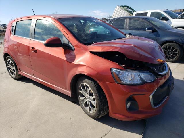 1G1JD6SB9L4106589 - 2020 CHEVROLET SONIC LT ORANGE photo 4