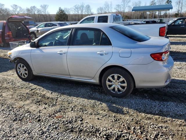 2T1BU4EE7BC667214 - 2011 TOYOTA COROLLA BASE 银色 照片 2