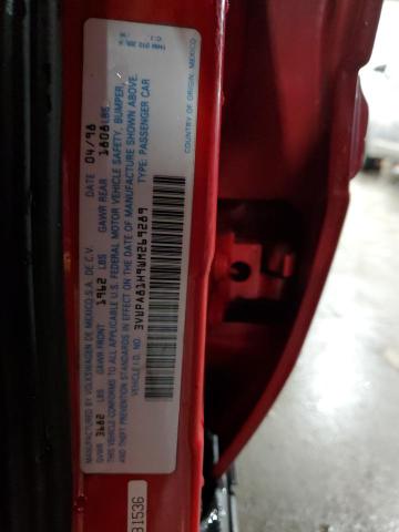 3VWPA81H9WM269289 - 1998 VOLKSWAGEN JETTA WOLFSBURG წითელი ფოტო 13