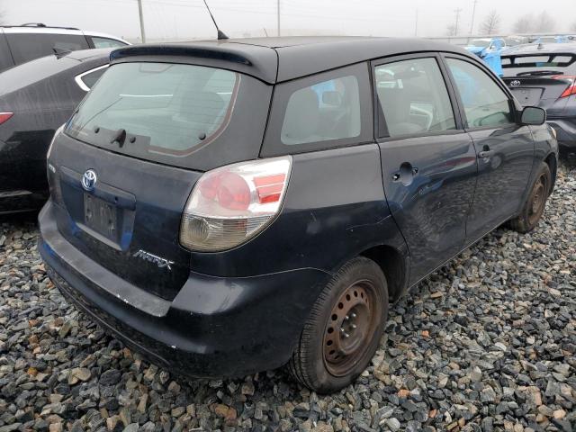 2T1KR32E96C612530 - 2006 TOYOTA COROLLA MA XR BLACK photo 3