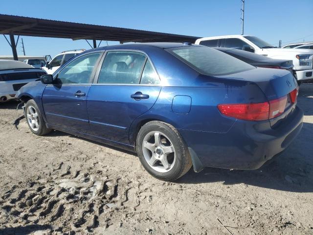 1HGCM568X5A110018 - 2005 HONDA ACCORD EX BLUE photo 2