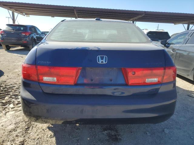 1HGCM568X5A110018 - 2005 HONDA ACCORD EX BLUE photo 6