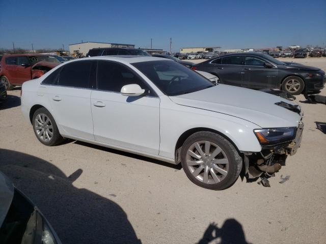 WAUAFAFL6DN032709 - 2013 AUDI A4 PREMIUM WHITE photo 4