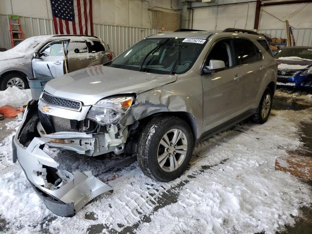 2GNFLEEK0C6172587 - 2012 CHEVROLET EQUINOX LT SILVER photo 1