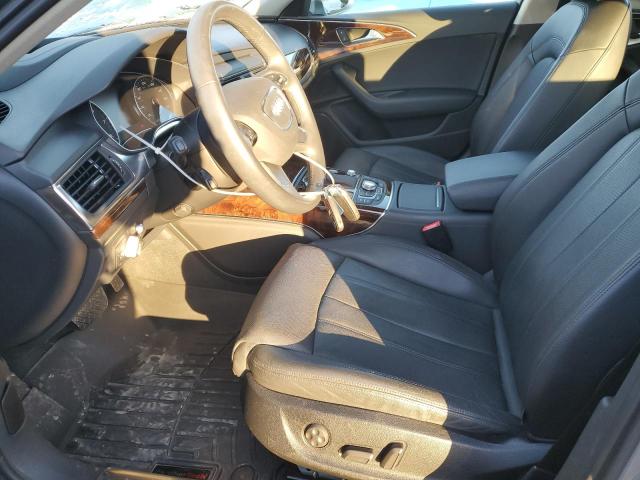 WAUJGAFC5DN117599 - 2013 AUDI A6 PRESTIGE GRAY photo 7