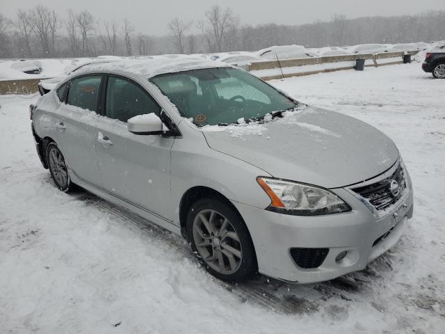 3N1AB7AP4EY307478 - 2014 NISSAN SENTRA S GRAY photo 4