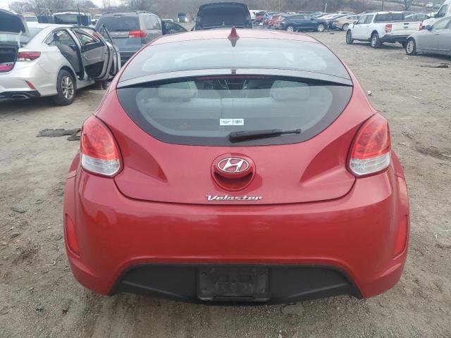 KMHTC6ADXDU086372 - 2013 HYUNDAI VELOSTER RED photo 6