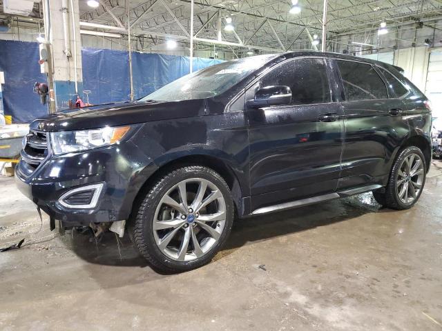 2FMPK4AP4HBB15928 - 2017 FORD EDGE SPORT BLACK photo 1