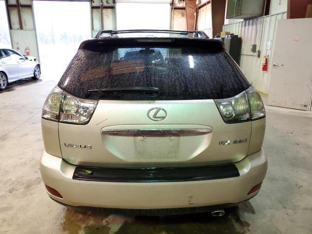 2T2GA31U05C035659 - 2005 LEXUS RX 330 GOLD photo 6