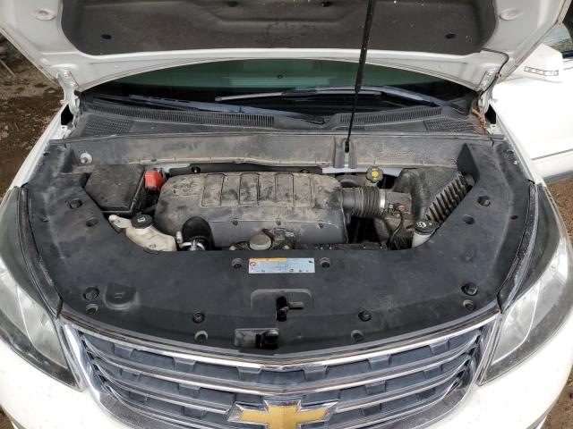 1GNKRLKD5DJ213047 - 2013 CHEVROLET TRAVERSE LTZ WHITE photo 12