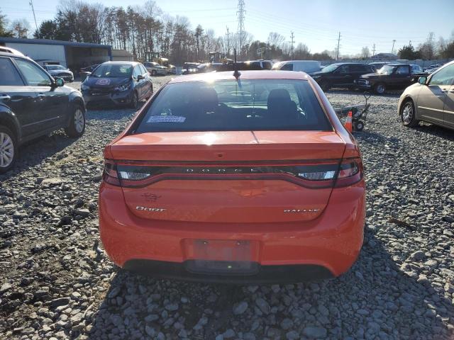 1C3CDFFA1GD822575 - 2016 DODGE DART SXT SPORT ORANGE photo 6