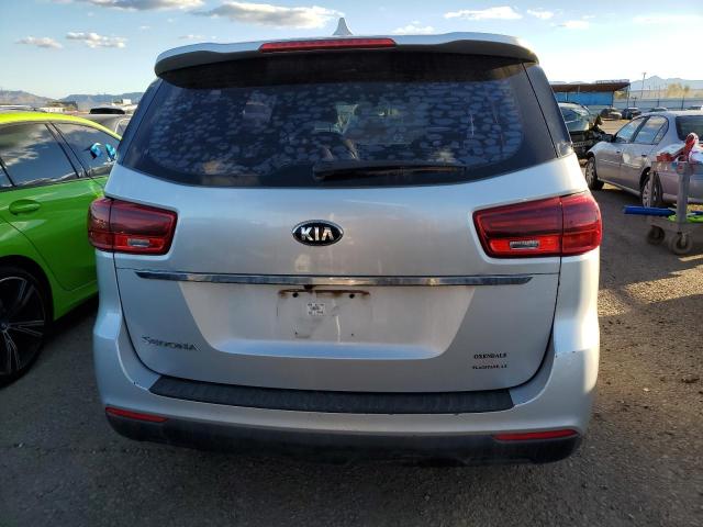 KNDMA5C10K6522305 - 2019 KIA SEDONA L GRAY photo 6