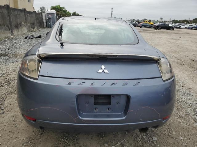 4A3AK24F67E066166 - 2007 MITSUBISHI ECLIPSE GS GRAY photo 6