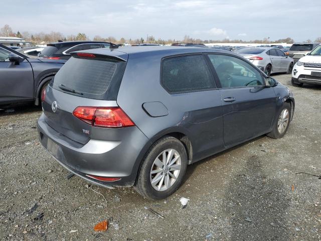 3VW917AU9FM059548 - 2015 VOLKSWAGEN GOLF GRAY photo 3