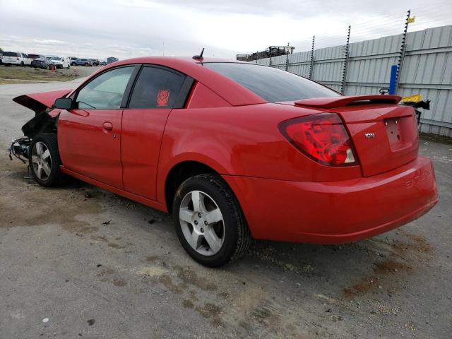 1G8AW15F47Z157424 - 2007 SATURN ION LEVEL 3 RED photo 2