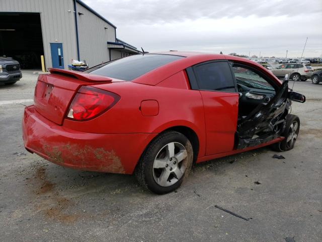 1G8AW15F47Z157424 - 2007 SATURN ION LEVEL 3 RED photo 3