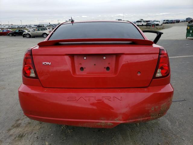 1G8AW15F47Z157424 - 2007 SATURN ION LEVEL 3 RED photo 6