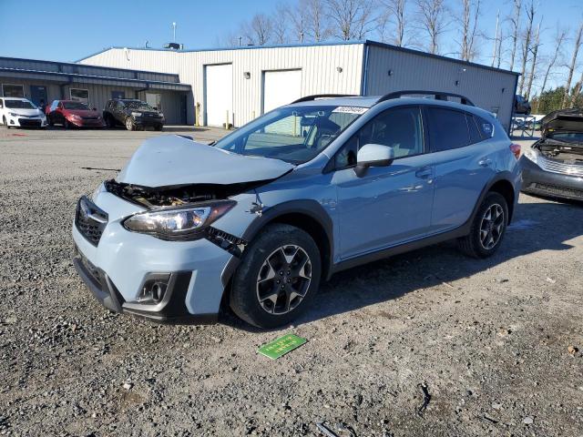 JF2GTAEC8K8349119 - 2019 SUBARU CROSSTREK PREMIUM BLUE photo 1