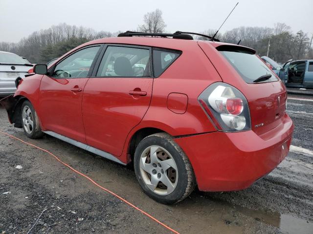 5Y2SP67809Z476521 - 2009 PONTIAC VIBE RED photo 2