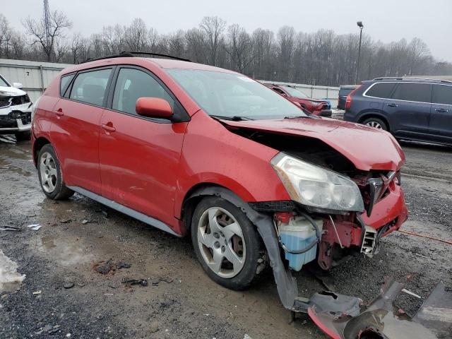 5Y2SP67809Z476521 - 2009 PONTIAC VIBE RED photo 4