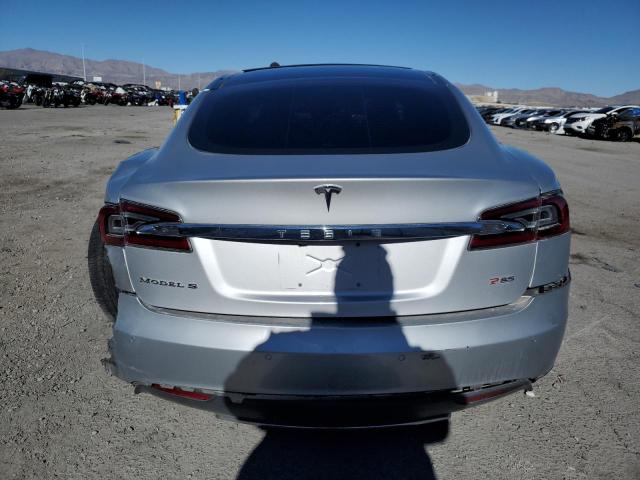 5YJSA1DP3DFP23089 - 2013 TESLA MODEL S ვერცხლისფერი ფოტო 6