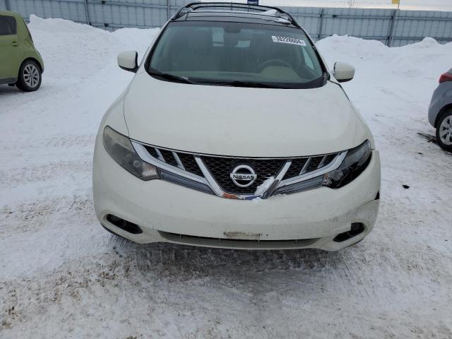 JN8AZ1MU8BW065969 - 2011 NISSAN MURANO S WHITE photo 5