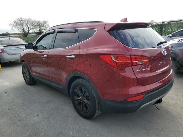 5XYZU3LB8EG213029 - 2014 HYUNDAI SANTA FE S RED photo 2