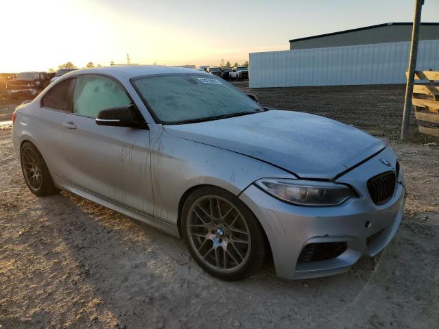 WBA2G1C31HV639015 - 2017 BMW M240I SILVER photo 4