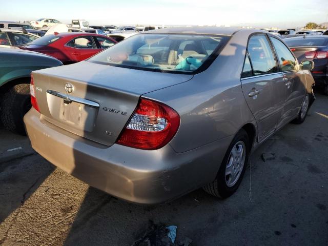 4T1BF32K83U567380 - 2003 TOYOTA CAMRY LE GOLD photo 3