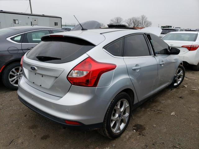 1FADP3N20EL119946 - 2014 FORD FOCUS TITANIUM GRAY photo 3