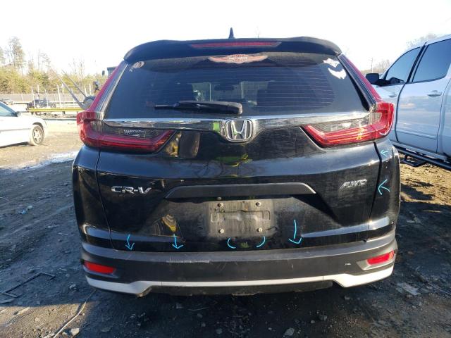 7FARW2H26LE003695 - 2020 HONDA CR-V LX BLACK photo 6