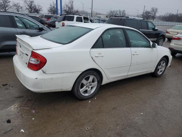 4T1BA32K54U503250 - 2004 TOYOTA CAMRY SE WHITE photo 3