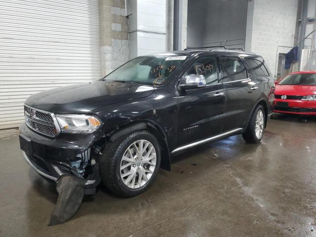 1C4RDJEG5EC314725 - 2014 DODGE DURANGO CITADEL BLACK photo 1