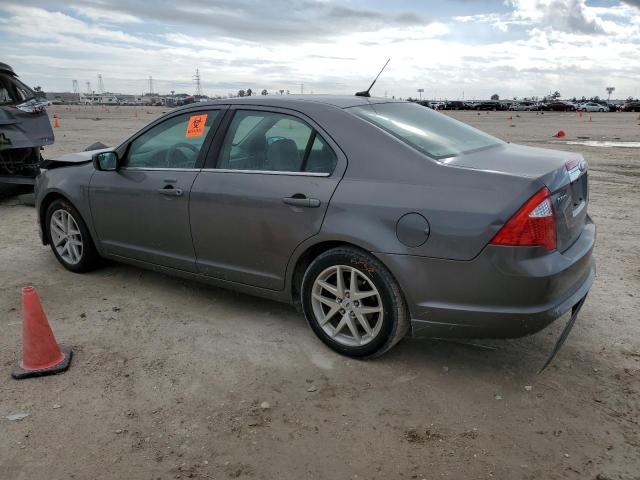 3FAHP0JA7BR144658 - 2011 FORD FUSION SEL GRAY photo 2