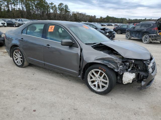 3FAHP0JA7BR144658 - 2011 FORD FUSION SEL GRAY photo 4