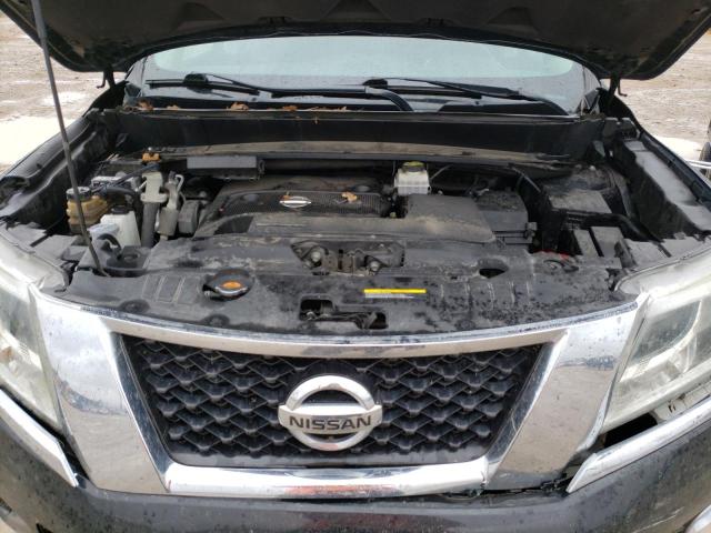 5N1AR2MN8GC663638 - 2016 NISSAN PATHFINDER S 黑色 照片 12
