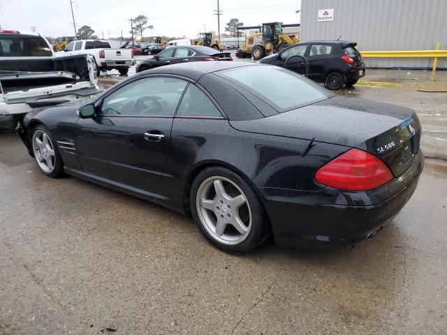 WDBSK75F03F010973 - 2003 MERCEDES-BENZ SL 500R BLACK photo 2