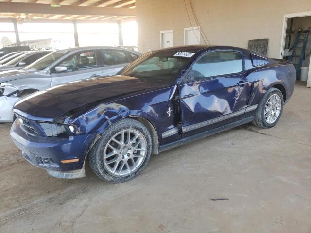1ZVBP8AM1C5220904 - 2012 FORD MUSTANG BLUE photo 1