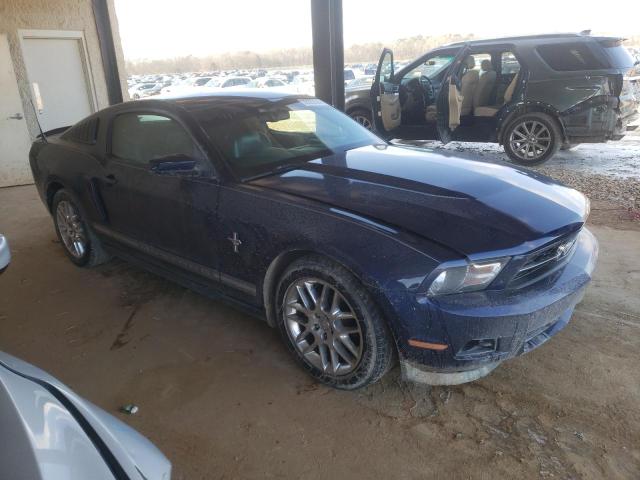 1ZVBP8AM1C5220904 - 2012 FORD MUSTANG BLUE photo 4