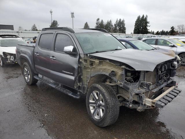 3TMGZ5AN7HM112573 - 2017 TOYOTA TACOMA DOUBLE CAB GRAY photo 4