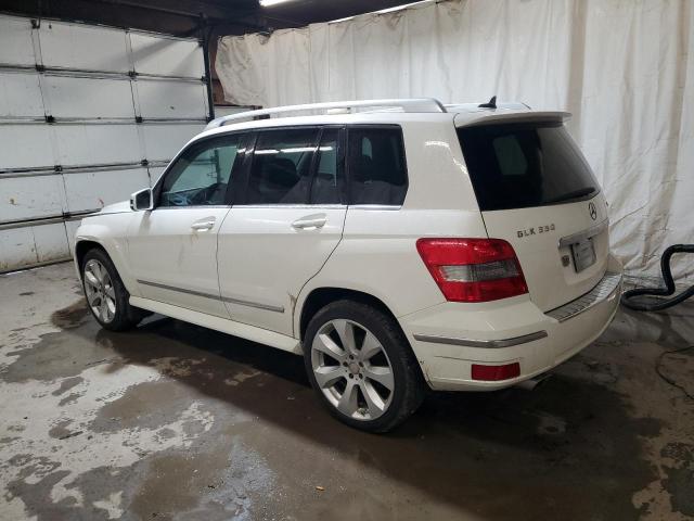 WDCGG8HB7AF438487 - 2010 MERCEDES-BENZ GLK 350 4MATIC WHITE photo 2