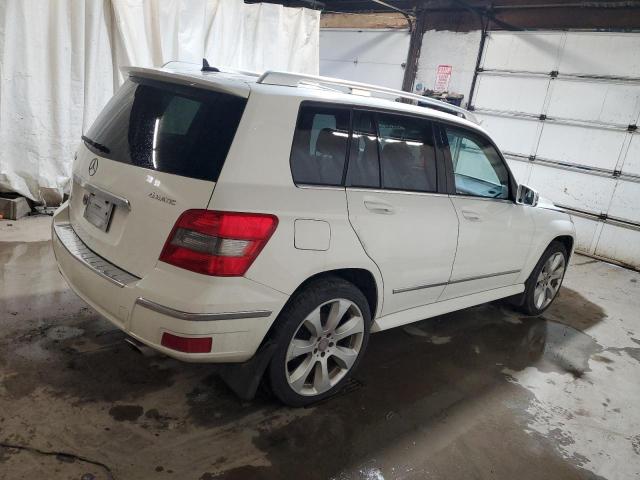 WDCGG8HB7AF438487 - 2010 MERCEDES-BENZ GLK 350 4MATIC WHITE photo 3