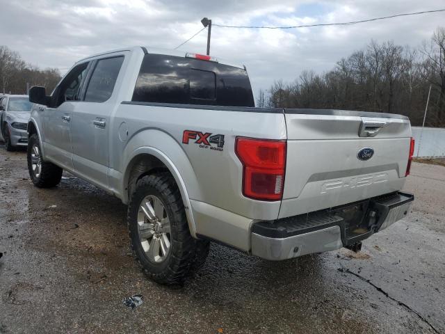 1FTEW1E59KKE73868 - 2019 FORD F150 SUPERCREW SILVER photo 2