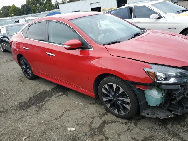 3N1AB7AP7HY214927 - 2017 NISSAN SENTRA S RED photo 4